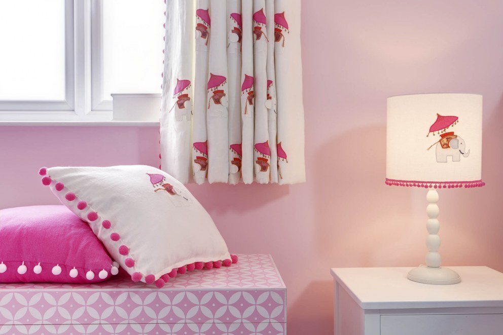 Wiltshire family home | Classic little girl's bedroom | Interior Designers
